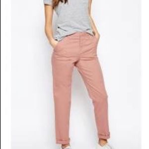 ASOS mauve / dusty rose skinny chino pants Sz. 26